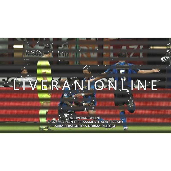 Supercoppa Italiana 2008 Milano - 24.08.2008 Inter-Roma Nella Foto: ESULTANZA DOPO il gol di Sulley MUNTARI del 1-0 /Ph.Vitez-Ag. Aldo Liverani