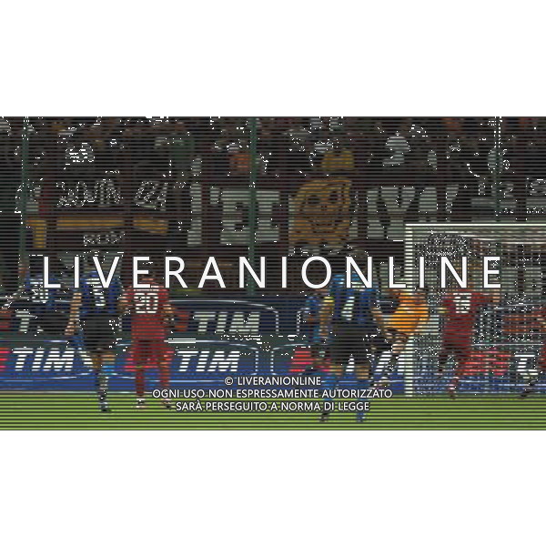 Supercoppa Italiana 2008 Milano - 24.08.2008 Inter-Roma Nella Foto: il gol di Sulley MUNTARI del 1-0 /Ph.Vitez-Ag. Aldo Liverani