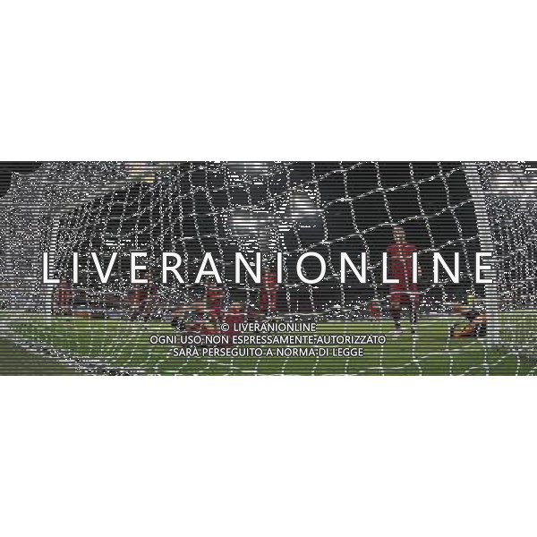 Supercoppa Italiana 2008 Milano - 24.08.2008 Inter-Roma Nella Foto: i giocatori della roma e Alexander Doni battuto sul gol di sulley Muntari Ph.Ghidoni-Ag. Aldo Liverani