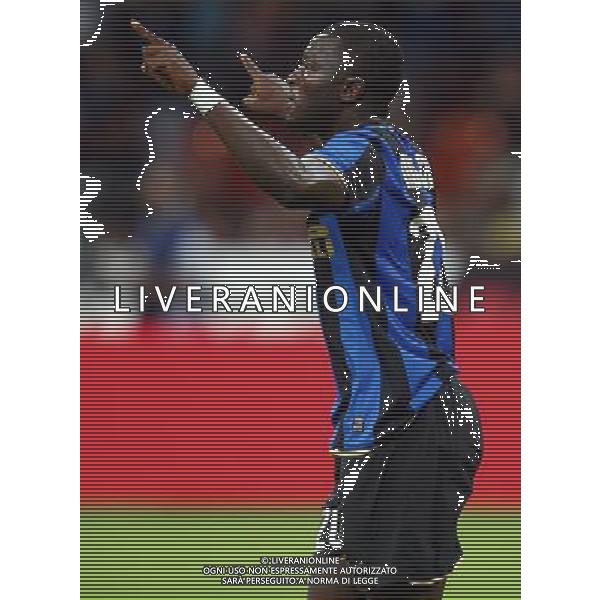 Supercoppa Italiana 2008 Milano - 24.08.2008 Inter-Roma Nella Foto: esultanza di sulley Muntari dopo il gol Ph.Ghidoni-Ag. Aldo Liverani