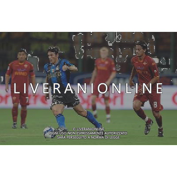 Supercoppa Italiana 2008 Milano - 24.08.2008 Inter-Roma Nella Foto: javier ZANETTI- alberto AQUILANI /Ph.Vitez-Ag. Aldo Liverani