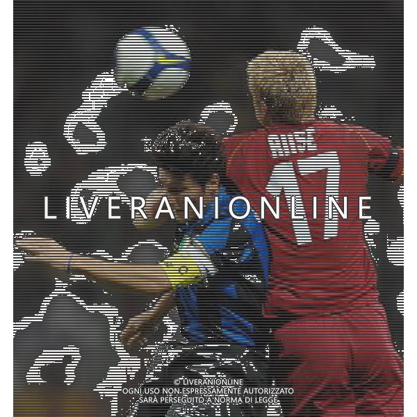 Supercoppa Italiana 2008 Milano - 24.08.2008 Inter-Roma Nella Foto:RIISE- javier ZANETTI /Ph.Vitez-Ag. Aldo Liverani