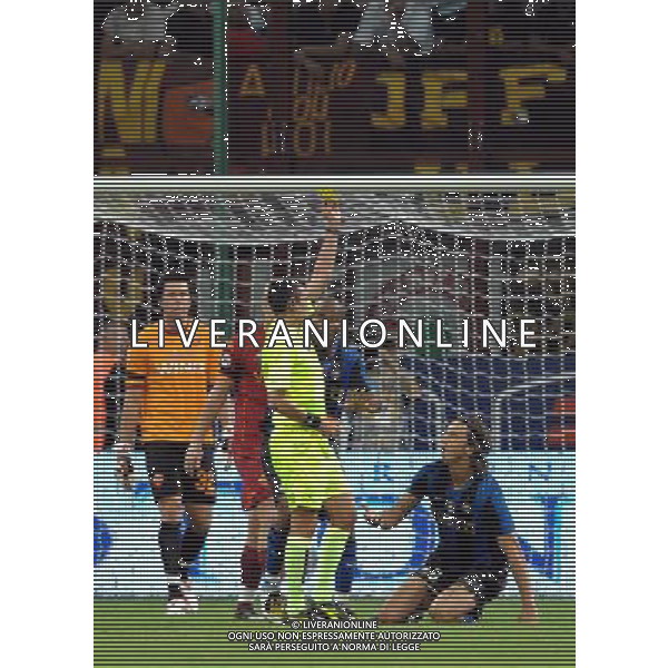 Supercoppa Italiana 2008 Milano - 24.08.2008 Inter-Roma Nella Foto: zlatan IBRAHIMOVIC AMMONIZIONE PER SIMULAZIONE /Ph.Vitez-Ag. Aldo Liverani