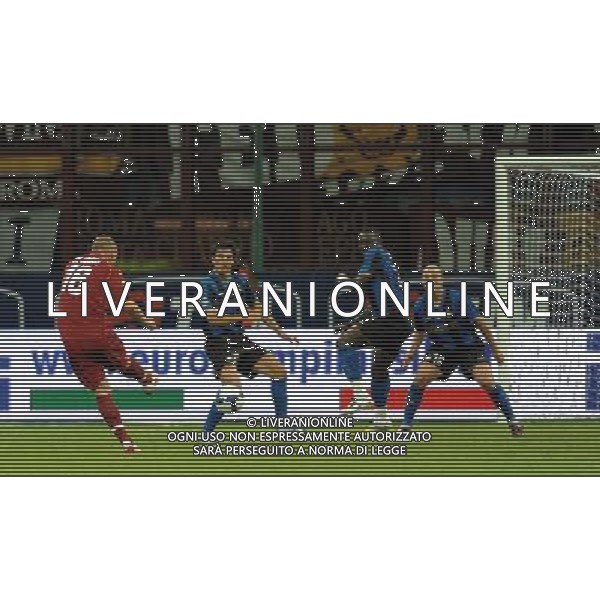 Supercoppa Italiana 2008 Milano - 24.08.2008 Inter-Roma Nella Foto: daniele DE ROSSI GOL del pareggio del 1-1 /Ph.Vitez-Ag. Aldo Liverani