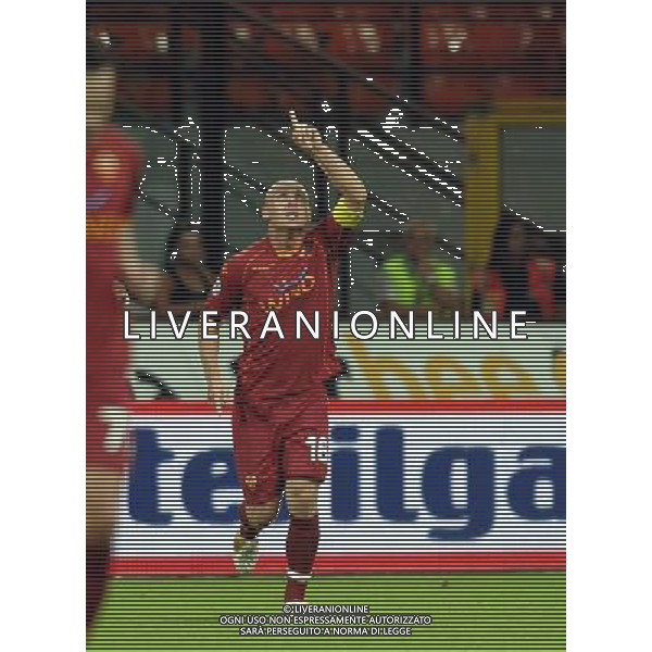 Supercoppa Italiana 2008 Milano - 24.08.2008 Inter-Roma Nella Foto: ESULTANZA DI daniele DE ROSSI DOPO IL GOL del pareggio del 1-1 /Ph.Vitez-Ag. Aldo Liverani