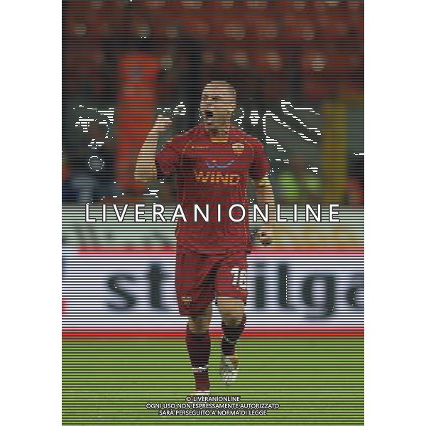 Supercoppa Italiana 2008 Milano - 24.08.2008 Inter-Roma Nella Foto: ESULTANZA DI daniele DE ROSSI DOPO IL GOL del pareggio del 1-1 /Ph.Vitez-Ag. Aldo Liverani