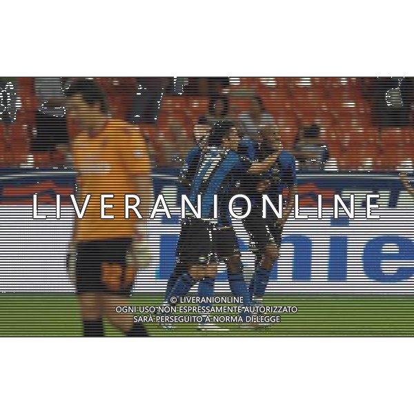 Supercoppa Italiana 2008 Milano - 24.08.2008 Inter-Roma Nella Foto:ESULTANZA DOPO IL GOL DI MARIO BALOTELLI DEL 2-1 /Ph.Vitez-Ag. Aldo Liverani