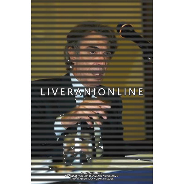 MILANO 29/10/03 ASSEMBLEA SOCI INTER NELLA FOTO: MORATTI MASSIMO - PRESIDENTE INTER 