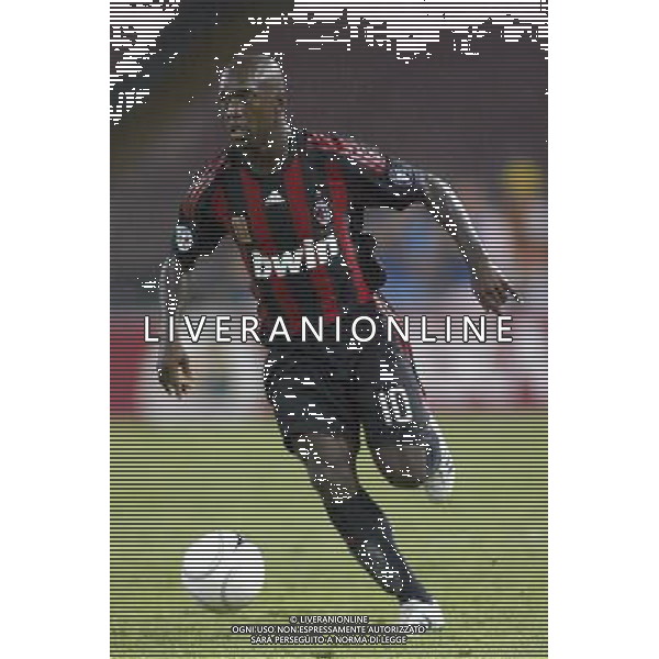 ©Alessandro Falzone/PressPhoto Napoli-21-08-2008 Trofeo Birra Moretti Napoli Juventus Milan Nella foto:Seedorf clarence AG ALDO LIVERANI