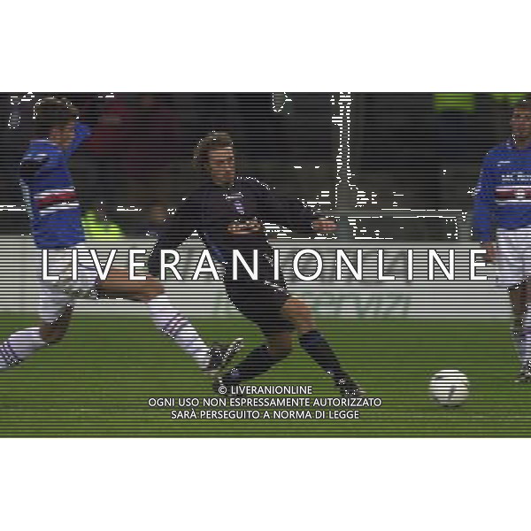 GENOVA 29/10/03 TIM CUP 2003/04 SAMPDORIA-PRO PATRIA nella foto airoli giovanni* foto gigi arcaini/ag.aldo liverani