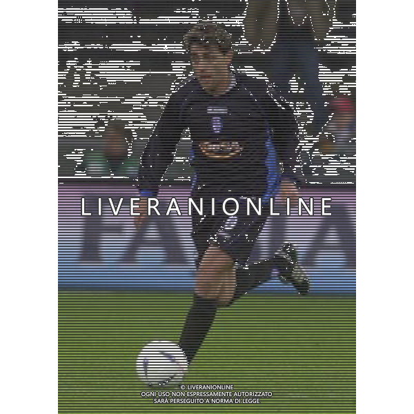 GENOVA 29/10/03 TIM CUP 2003/04 SAMPDORIA-PRO PATRIA nella foto carbone angelo* foto gigi arcaini/ag.aldo liverani