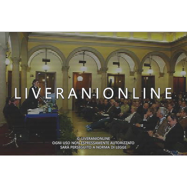 MILANO 29/10/03 ASSEMBLEA SOCI INTER NELLA FOTO: MORATTI MASSIMO - PRESIDENTE INTER 