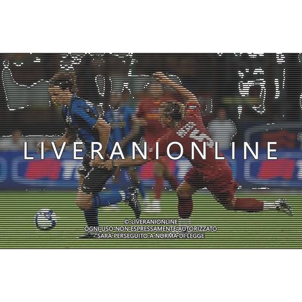 Supercoppa Italiana 2008 Milano - 24.08.2008 Inter-Roma Nella Foto:IBRAHIMOVIC ZLATAN-MEXES PHILIPPE /Ph.Vitez-Ag. Aldo Liverani