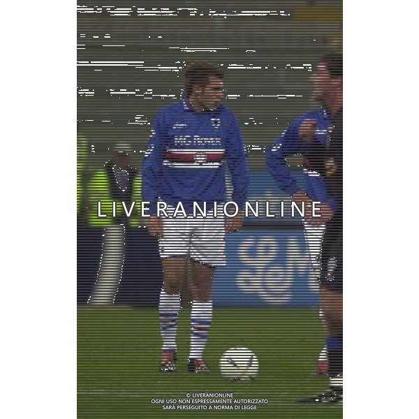 GENOVA 29/10/03 TIM CUP 2003/04 SAMPDORIA-PRO PATRIA nella foto domizzi maurizio* foto gigi arcaini/ag.aldo liverani