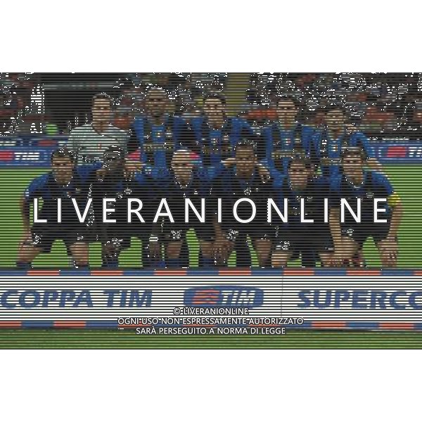 Supercoppa Italiana 2008 Milano - 24.08.2008 Inter-Roma Nella Foto:INTER /Ph.Vitez-Ag. Aldo Liverani