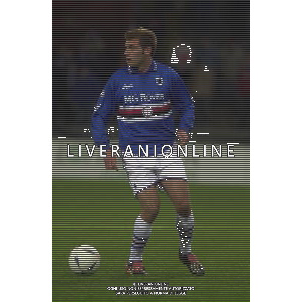 GENOVA 29/10/03 TIM CUP 2003/04 SAMPDORIA-PRO PATRIA nella foto domizzi maurizio* foto gigi arcaini/ag.aldo liverani