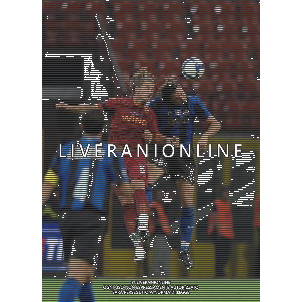 Supercoppa Italiana 2008 Milano - 24.08.2008 Inter-Roma Nella Foto:MEXES PHILIPPE-IBRAHIMOVIC ZLATAN /Ph.Vitez-Ag. Aldo Liverani