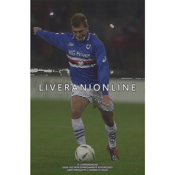 GENOVA 29/10/03 TIM CUP 2003/04 SAMPDORIA-PRO PATRIA nella foto domizzi maurizio* foto gigi arcaini/ag.aldo liverani