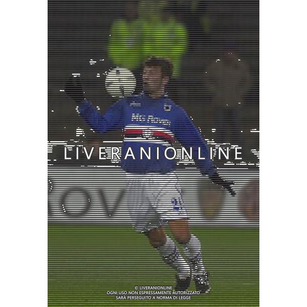 GENOVA 29/10/03 TIM CUP 2003/04 SAMPDORIA-PRO PATRIA nella foto donati massimo* foto gigi arcaini/ag.aldo liverani