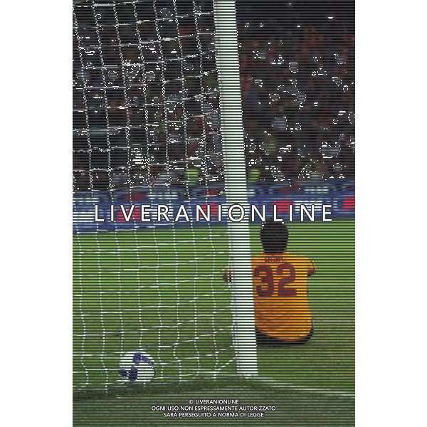 Inter-Roma Supercoppa Italiana 2008 Milano - 24.08.2008 Nella Foto: la delusione di Alexander Doni Ph. CF/Ag. Aldo Liverani