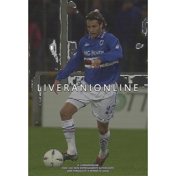 GENOVA 29/10/03 TIM CUP 2003/04 SAMPDORIA-PRO PATRIA nella foto doni cristiano* foto gigi arcaini/ag.aldo liverani