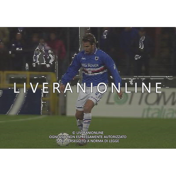 GENOVA 29/10/03 TIM CUP 2003/04 SAMPDORIA-PRO PATRIA nella foto doni cristiano* foto gigi arcaini/ag.aldo liverani