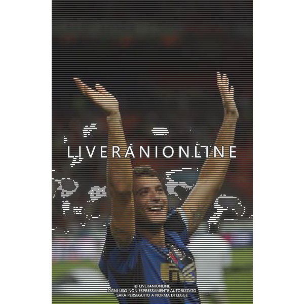 Inter-Roma Supercoppa Italiana 2008 Milano - 24.08.2008 Nella Foto: esultanza a fine gara di dejan stankovic Ph. CF/Ag. Aldo Liverani