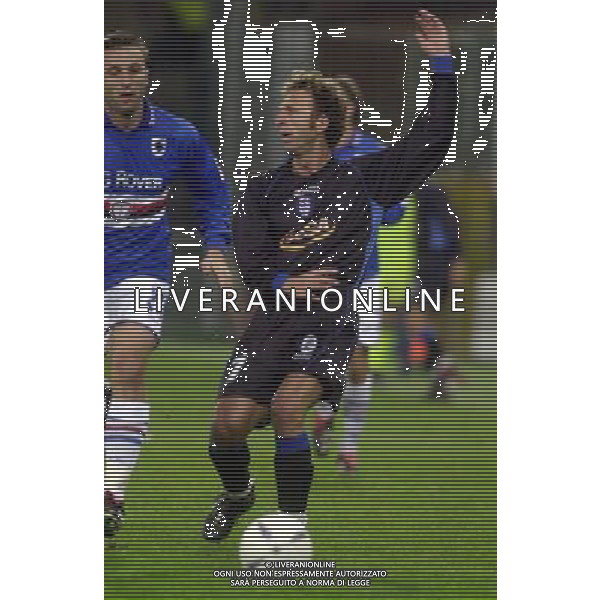GENOVA 29/10/03 TIM CUP 2003/04 SAMPDORIA-PRO PATRIA nella foto karasavvidis theofilos* foto gigi arcaini/ag.aldo liverani