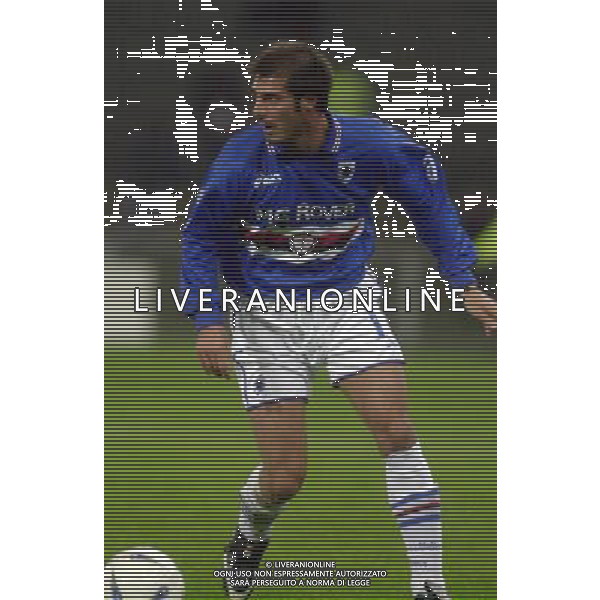 GENOVA 29/10/03 TIM CUP 2003/04 SAMPDORIA-PRO PATRIA nella foto marazzina massimo* foto gigi arcaini/ag.aldo liverani