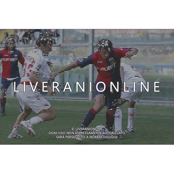 Genoa Mantova 3¡ turno Coppa Italia 2008/2009 24-08-2008 Genova Nella foto: modesto e tarana ©Manuela Viganti/Press Photo/Ag. Aldo Liverani