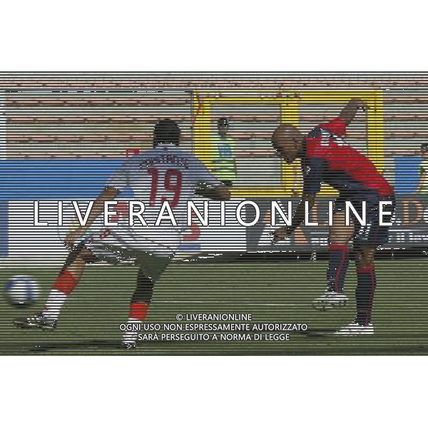 Genoa Mantova 3¡ turno Coppa Italia 2008/2009 24-08-2008 Genova Nella foto: il gol di olivera ©Manuela Viganti/Press Photo/Ag. Aldo Liverani