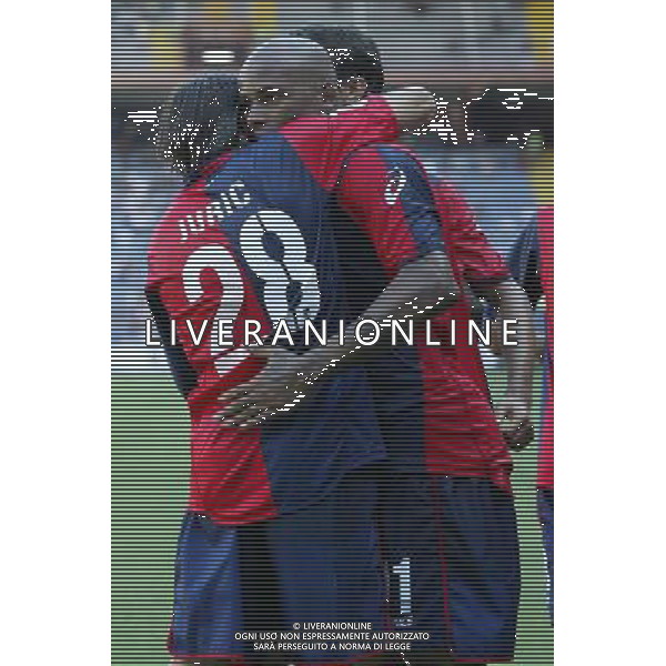 Genoa Mantova 3¡ turno Coppa Italia 2008/2009 24-08-2008 Genova Nella foto: esultanza di Olivera dopo il gol ©Manuela Viganti/Press Photo/Ag. Aldo Liverani