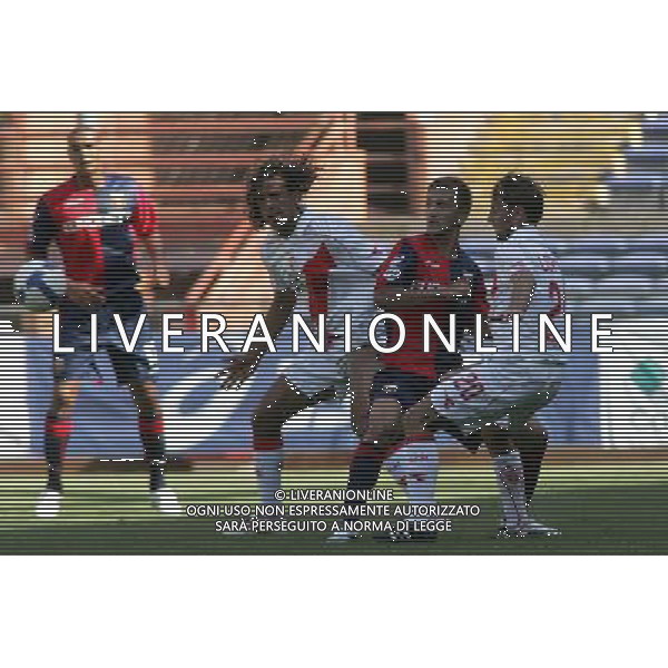 Genoa Mantova 3¡ turno Coppa Italia 2008/2009 24-08-2008 Genova Nella foto: corona criscito e locatelli ©Manuela Viganti/Press Photo/Ag. Aldo Liverani