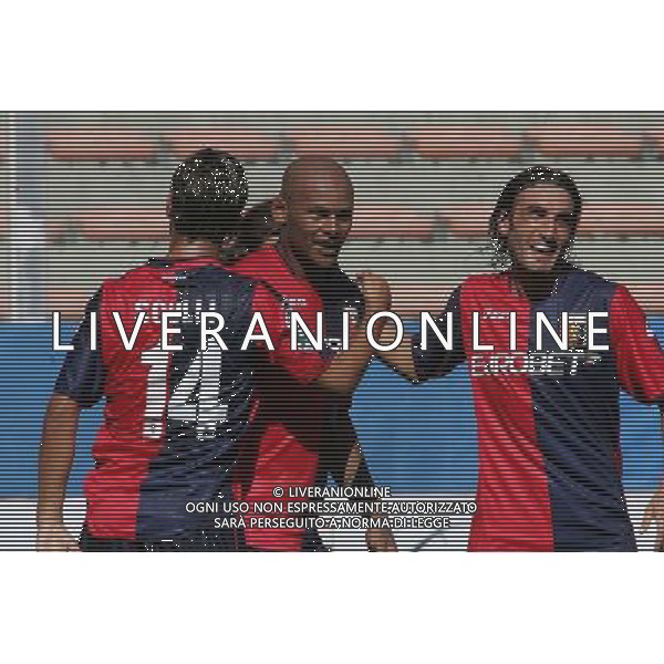 Genoa Mantova 3¡ turno Coppa Italia 2008/2009 24-08-2008 Genova Nella foto: esultanza dopo il gol di Olivera ©Manuela Viganti/Press Photo/Ag. Aldo Liverani