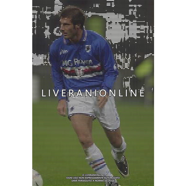 GENOVA 29/10/03 TIM CUP 2003/04 SAMPDORIA-PRO PATRIA nella foto marazzina massimo* foto gigi arcaini/ag.aldo liverani