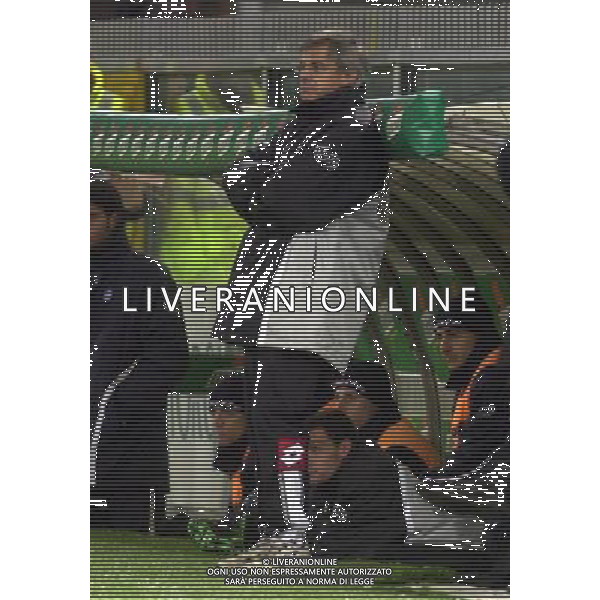 GENOVA 29/10/03 TIM CUP 2003/04 SAMPDORIA-PRO PATRIA nella foto muraro carlo allenatore pro patria* foto gigi arcaini/ag.aldo liverani