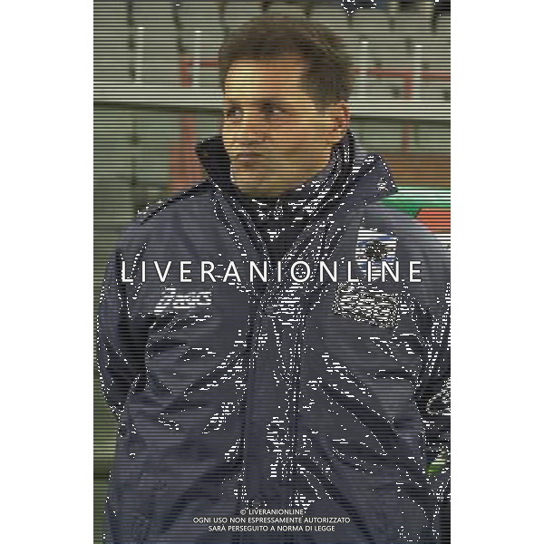 GENOVA 29/10/03 TIM CUP 2003/04 SAMPDORIA-PRO PATRIA nella foto novellino walter* foto gigi arcaini/ag.aldo liverani