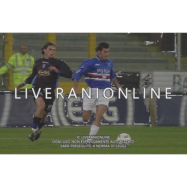 GENOVA 29/10/03 TIM CUP 2003/04 SAMPDORIA-PRO PATRIA nella foto valtolina fabian* foto gigi arcaini/ag.aldo liverani