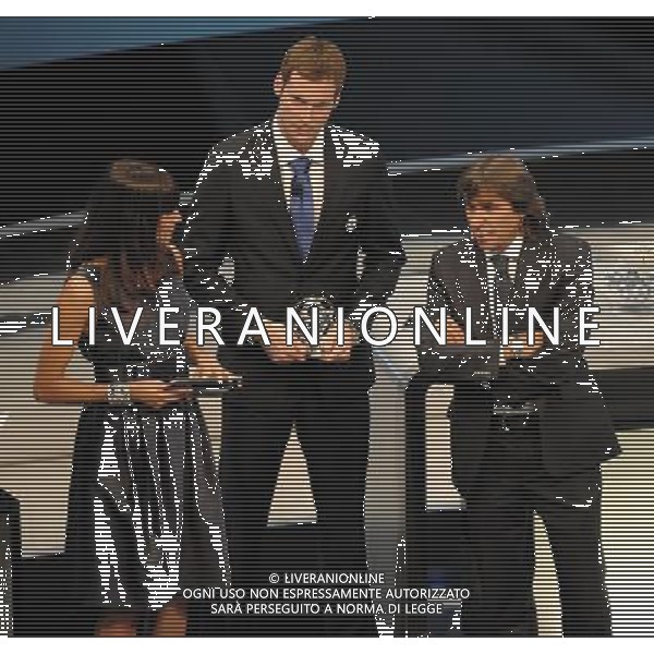 Champions League 2008/2009 - Sorteggio Fase a Gironi Montecarlo - 28.08.2008 Nella Foto:CONTI BRUNO E CECH /Ph.Vitez-Ag. Aldo Liverani