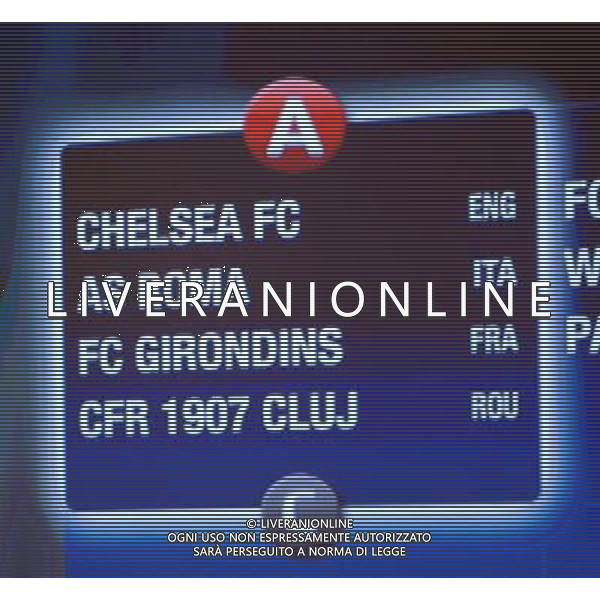 Champions League 2008/2009 - Sorteggio Fase a Gironi Montecarlo - 28.08.2008 Nella Foto:GIRONE ROMA /Ph.Vitez-Ag. Aldo Liverani