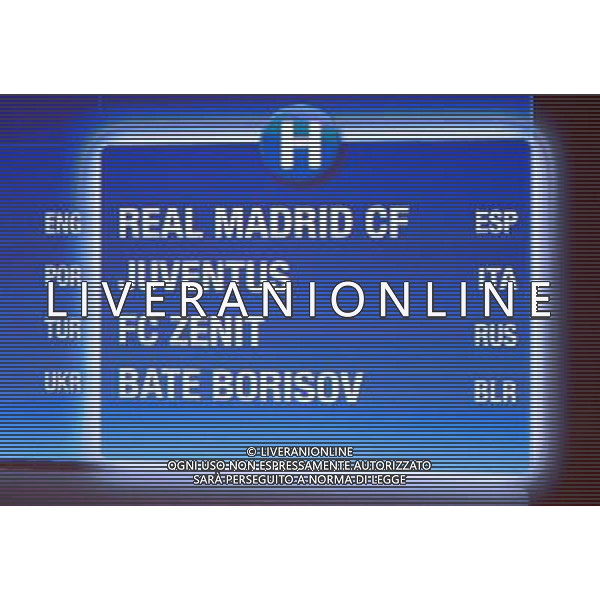 Champions League 2008/2009 - Sorteggio Fase a Gironi Montecarlo - 28.08.2008 Nella Foto:GIRONE JUVENTUS /Ph.Vitez-Ag. Aldo Liverani