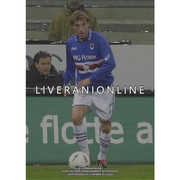 GENOVA 29/10/03 TIM CUP 2003/04 SAMPDORIA-PRO PATRIA nella foto zenoni cristian* foto gigi arcaini/ag.aldo liverani