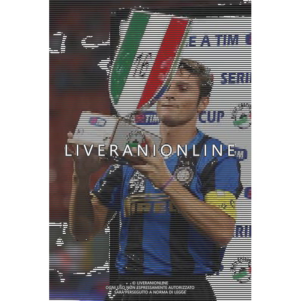 Foto Aldo Liverani/Luca Ghidoni Milano 24/08/2008 Calcio Supercoppa Italiana 2008-2009 Inter-Roma Nella foto Javier Zanetti © AG. ALDO LIVERANI SAS