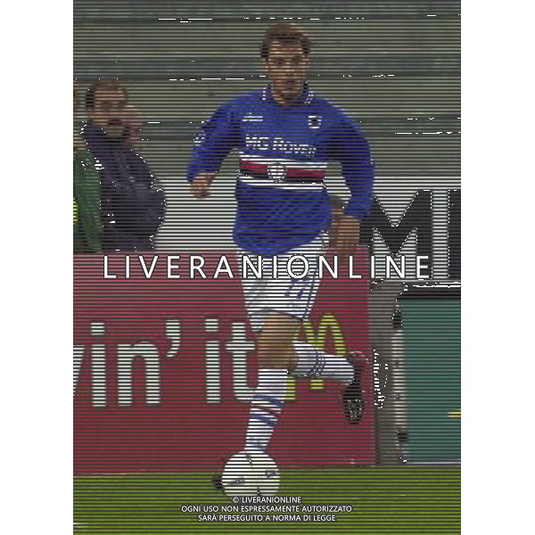 GENOVA 29/10/03 TIM CUP 2003/04 SAMPDORIA-PRO PATRIA nella foto zenoni cristian* foto gigi arcaini/ag.aldo liverani