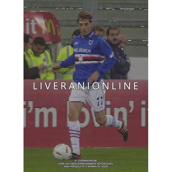 GENOVA 29/10/03 TIM CUP 2003/04 SAMPDORIA-PRO PATRIA nella foto zenoni cristian* foto gigi arcaini/ag.aldo liverani