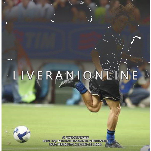 Foto Aldo Liverani/Luca Ghidoni Milano 24/08/2008 Calcio Supercoppa Italiana 2008-2009 Inter-Roma Nella foto Zlatan Ibrahimovic © AG. ALDO LIVERANI SAS