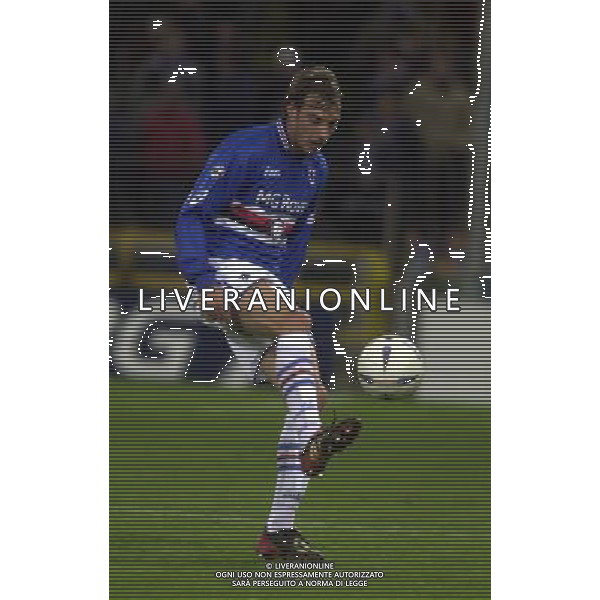 GENOVA 29/10/03 TIM CUP 2003/04 SAMPDORIA-PRO PATRIA nella foto zenoni cristian* foto gigi arcaini/ag.aldo liverani