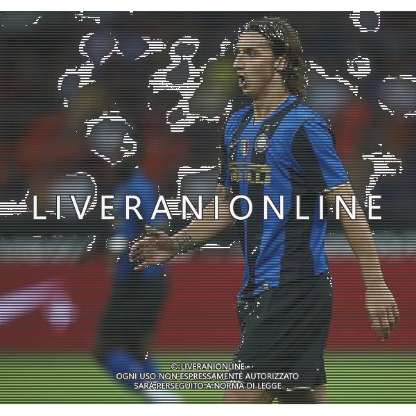 Foto Aldo Liverani/Luca Ghidoni Milano 24/08/2008 Calcio Supercoppa Italiana 2008-2009 Inter-Roma Nella foto Zlatan Ibrahimovic © AG. ALDO LIVERANI SAS