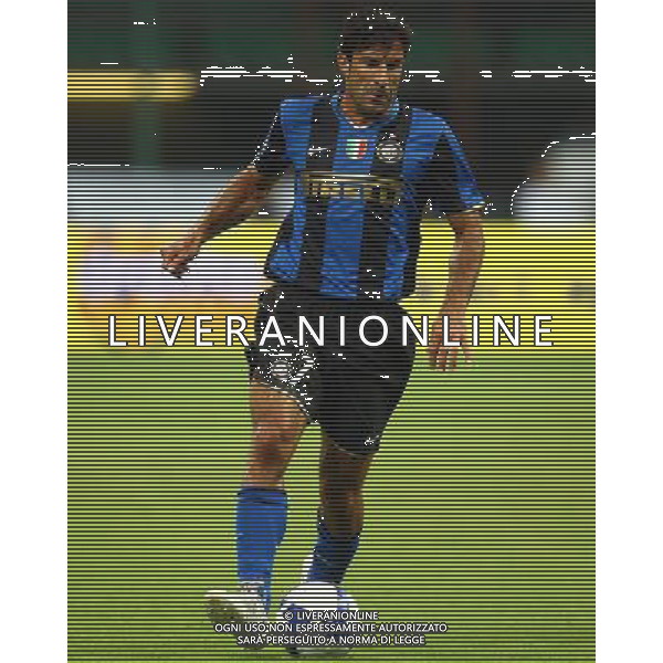 Foto Aldo Liverani/Luca Ghidoni Milano 24/08/2008 Calcio Supercoppa Italiana 2008-2009 Inter-Roma Nella foto Luis Figo © AG. ALDO LIVERANI SAS