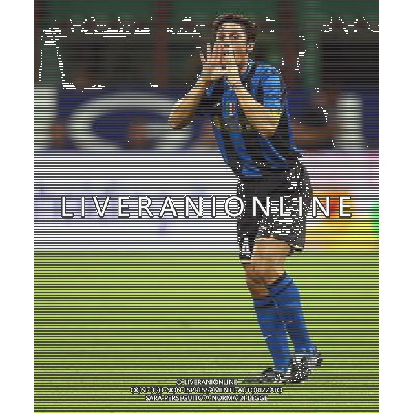 Foto Aldo Liverani/Luca Ghidoni Milano 24/08/2008 Calcio Supercoppa Italiana 2008-2009 Inter-Roma Nella foto Javier Zanetti © AG. ALDO LIVERANI SAS